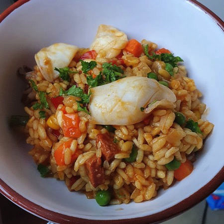 Seafood & Chorizo Paella