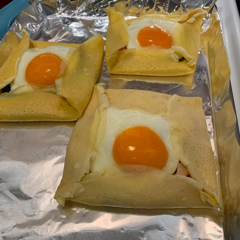 Crêpe Egg Pockets