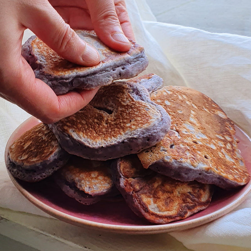 Ube Pancakes